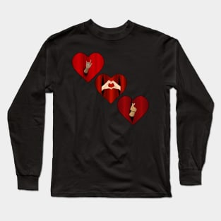 Signs for Love Long Sleeve T-Shirt